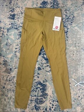 lululemon athletica Olive Green High-Rise Fast and Free Tight 28”